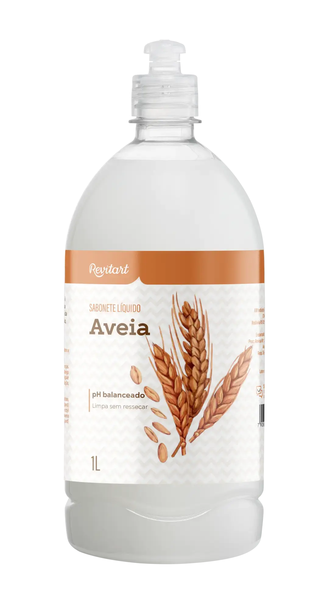 SABONETE LIQ REVITART AVEIA 1 LITRO