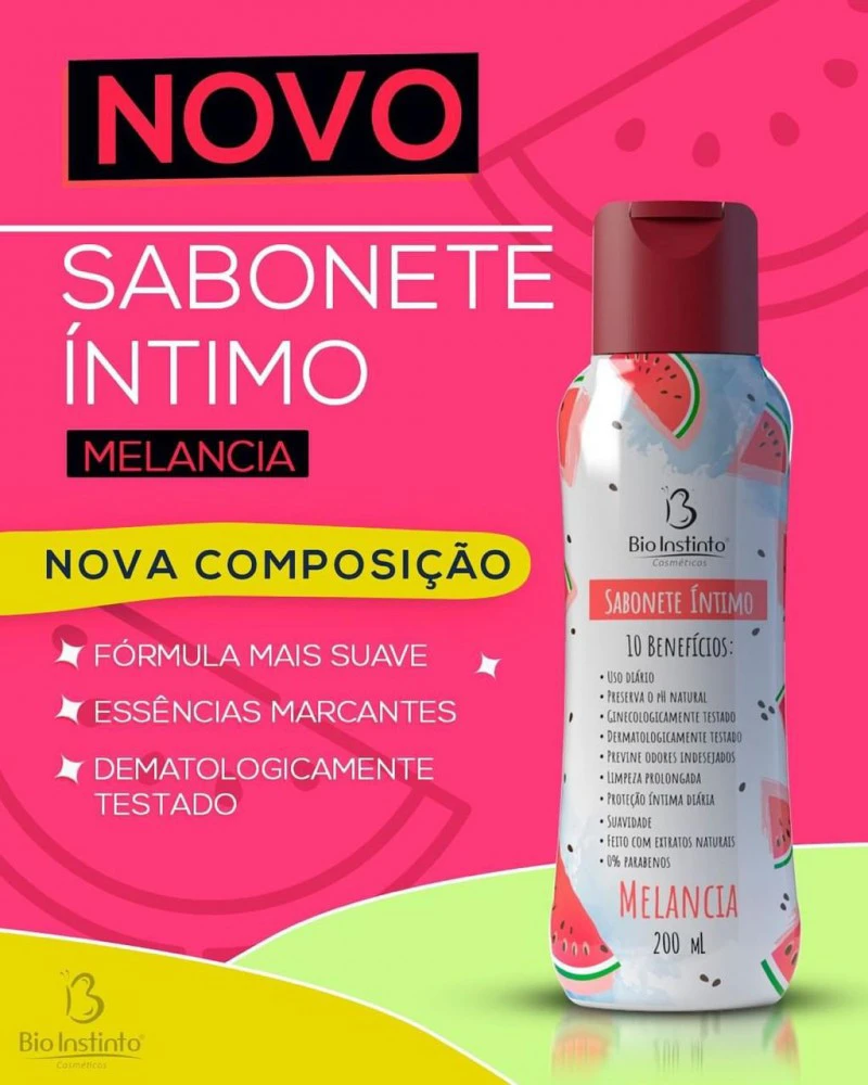SAB INTIMO BIO MELANCIA 200ML