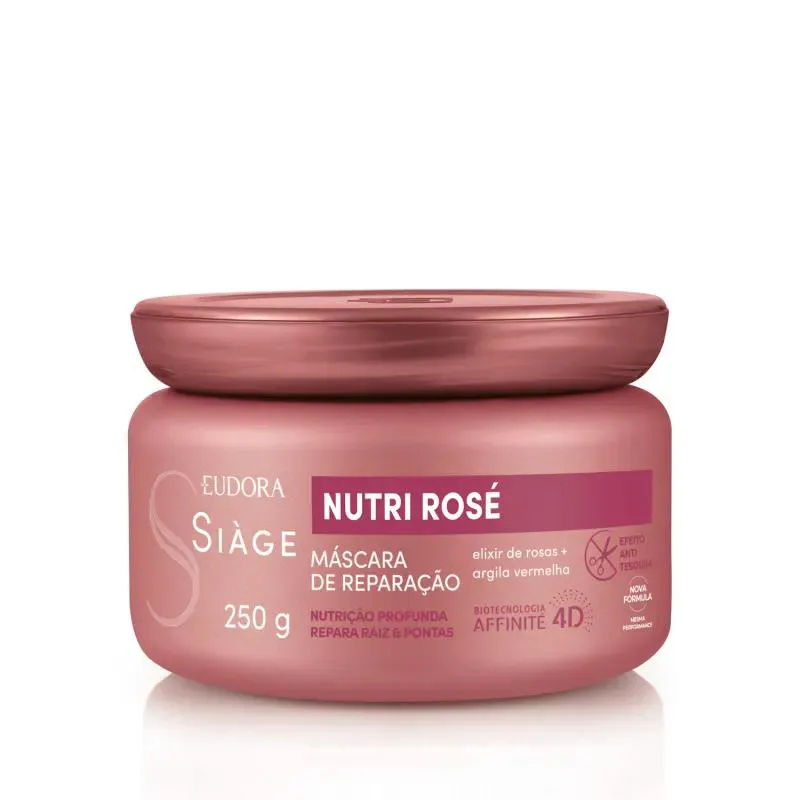 MASC CAPILAR SIAGE EUDORA NUTRI ROSE 250G
