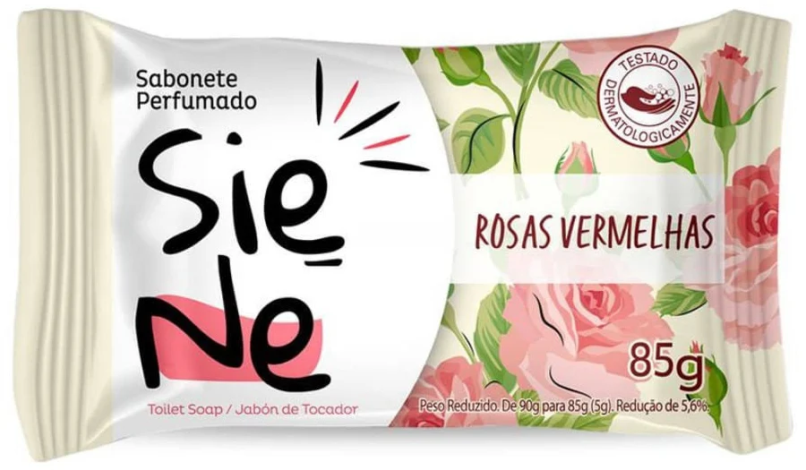 SAB SIENE ROSAS VERMELHAS 85G
