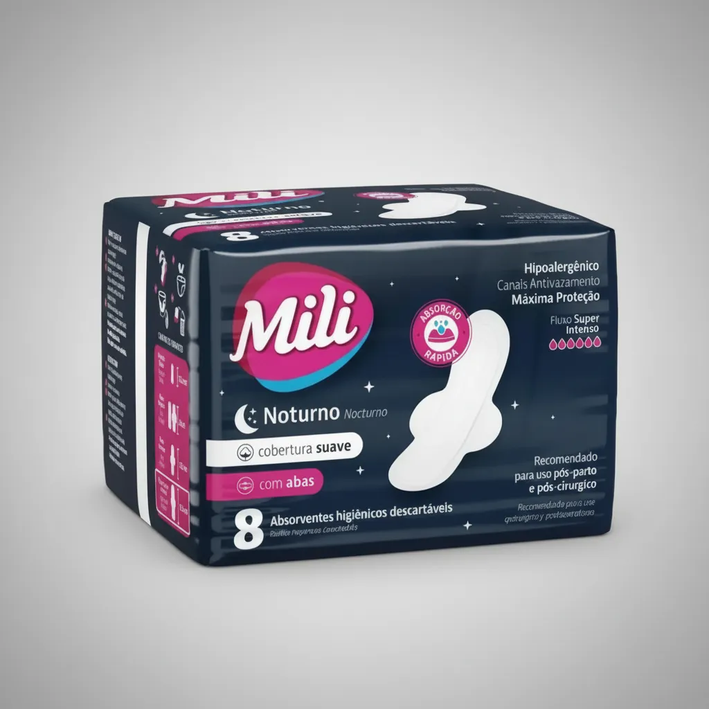 ABS MILI NOTURNO SUAVE C/ABAS 8UN