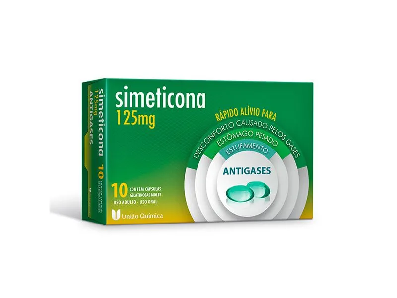 SIMETICONA 125 MG C/ 10 CAP