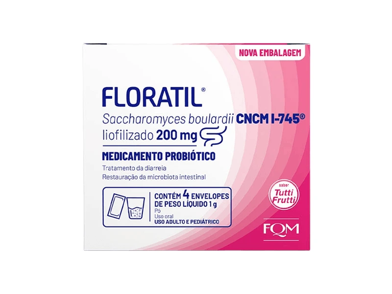 FLORATIL 200 MG C/ 4 ENV