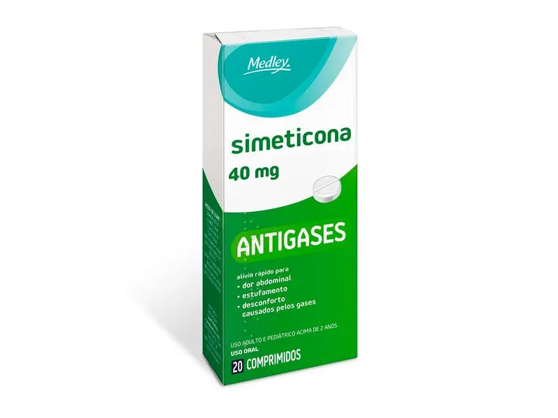 SIMETICONA 40 MG C/ 20 CP