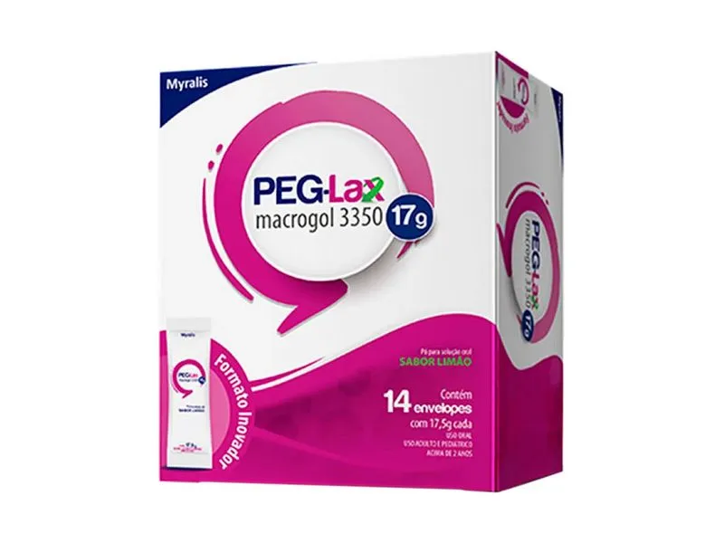 PEG-LAX 3350 14ENV DE 17,5G LIMAO