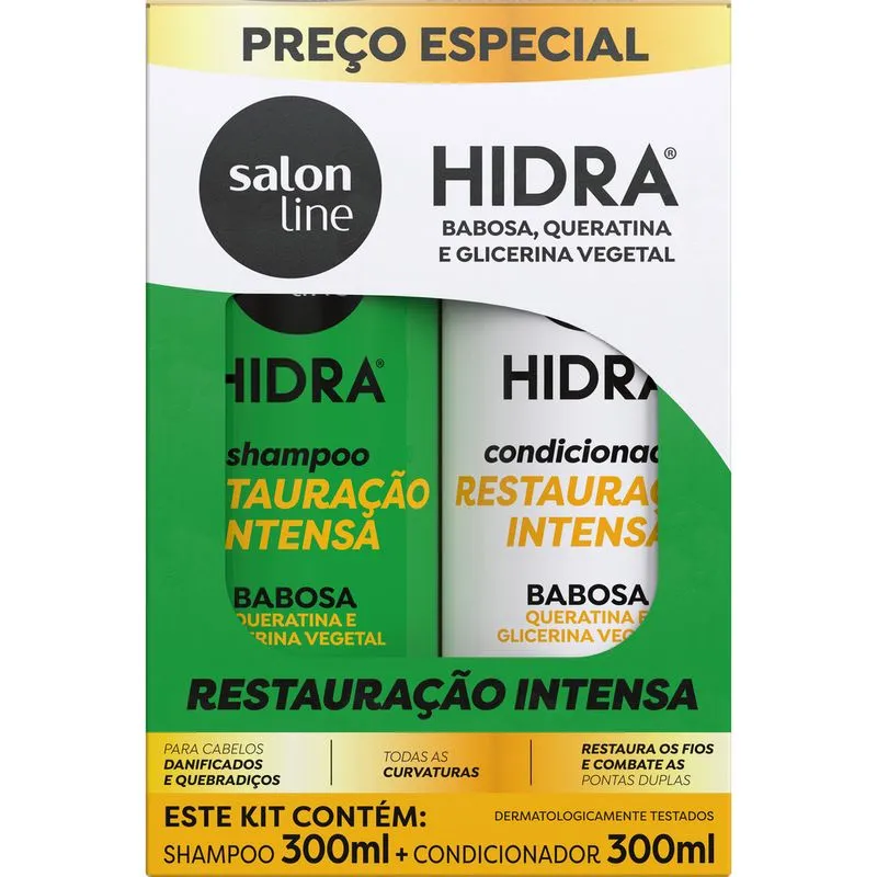KIT SALON L SH + COND HIDR BABOSA 300ML