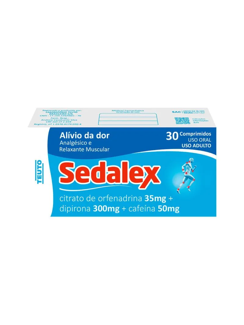 SEDALEX C/ 30CP