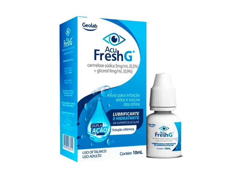 ACU FRESH G 5 + 9MG/ML SOL OFT FR 10ML