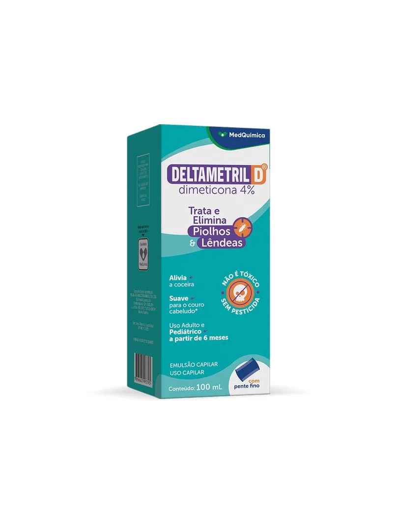 DELTAMETRIL D LOCAO 100ML