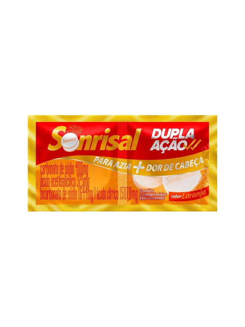 SONRISAL LARANJA C/2CPS