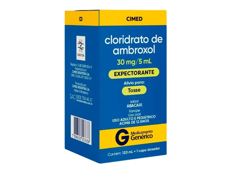 AMBROXOL ADULTO 30MG/5ML 120ML