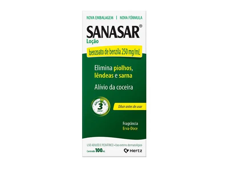SANASAR LOCAO 250MG 100ML