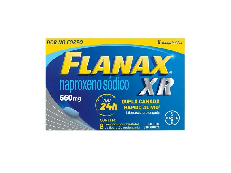 FLANAX XR 660MG C/8 COMP REV