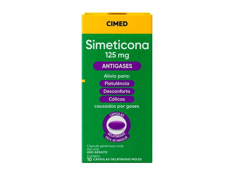 SIMETICONA 125MG 10CPS