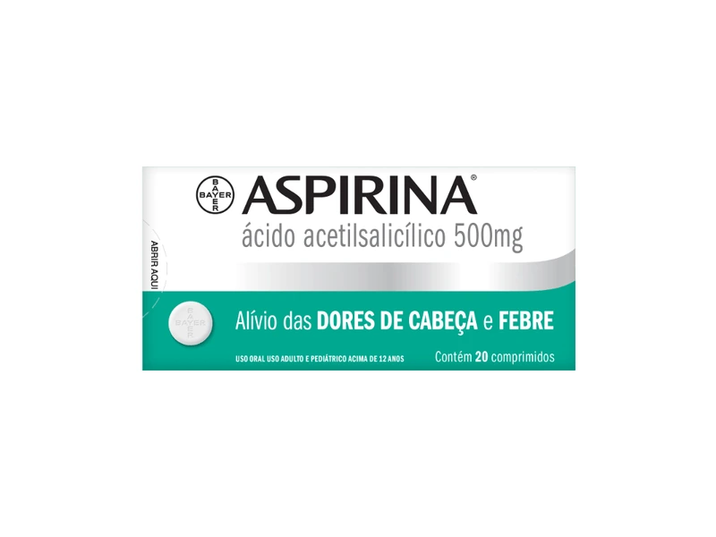 ASPIRINA 500 MG C/ 20 CP