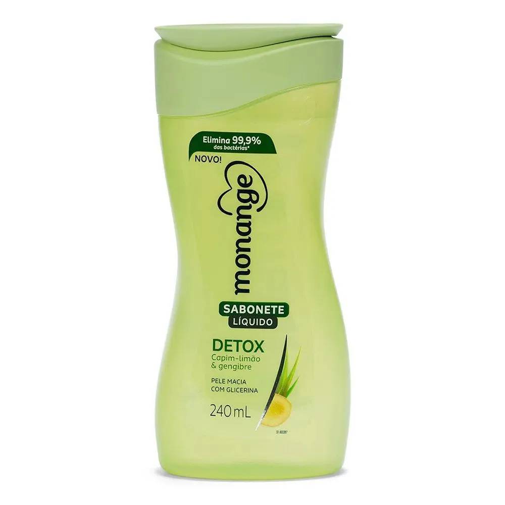 SABONETE LIQ MONANGE DETOX 240ML