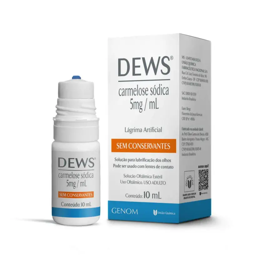 DEWS 5MG/ML SOL OFTAM 10ML