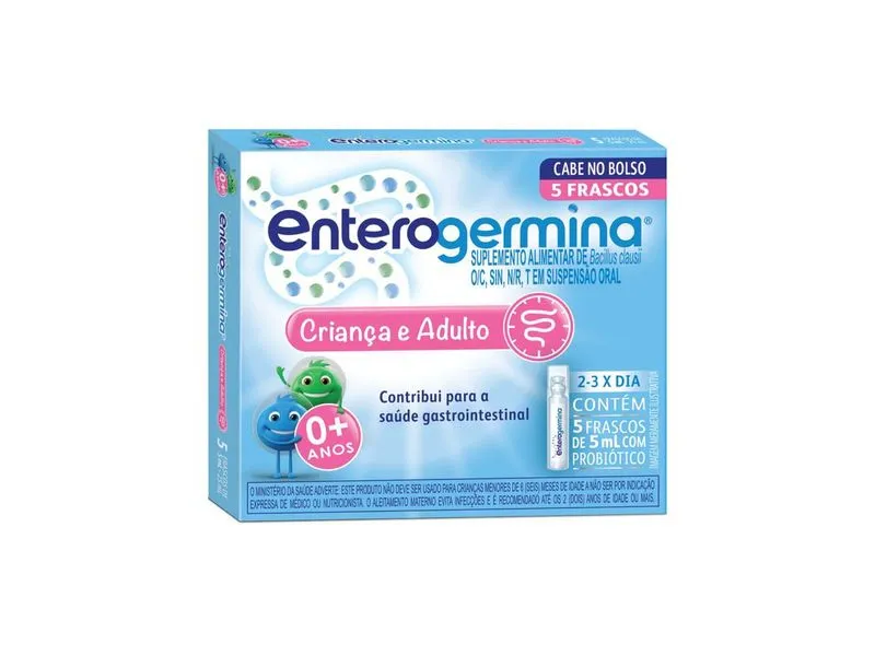 ENTEROGERMINA 5 FRASCOS