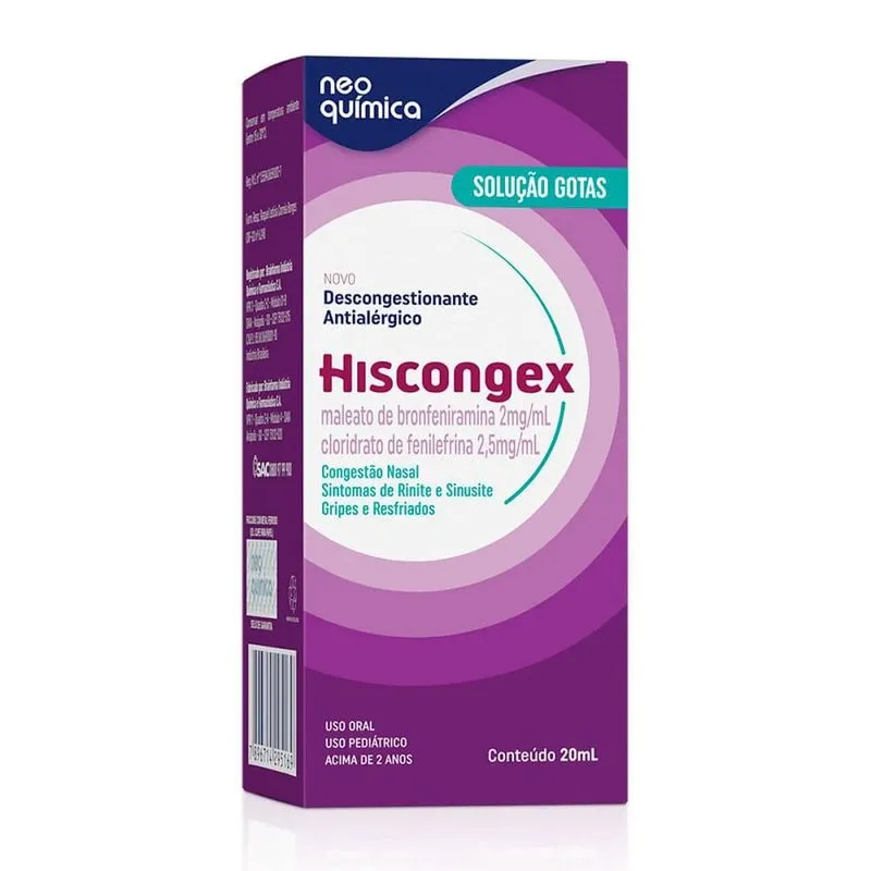 HISCONGEX GOTAS 20ML
