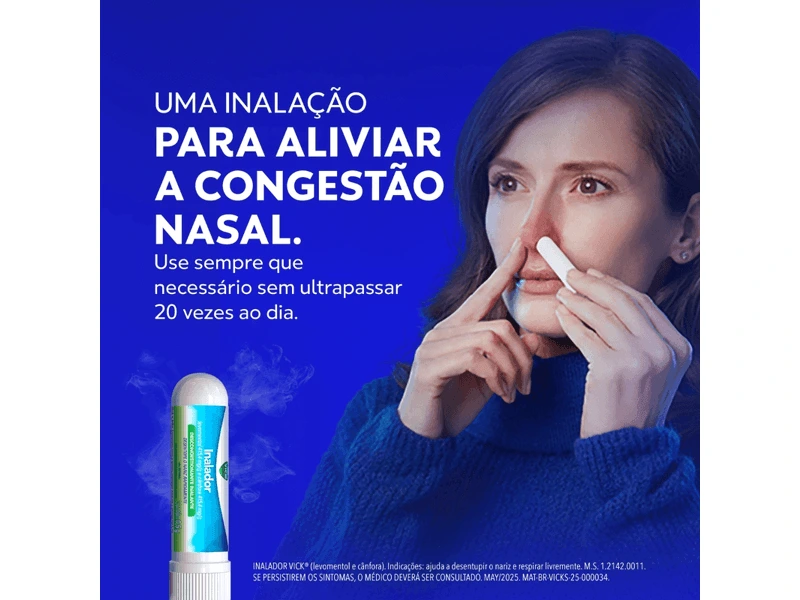 VICK INALADOR C/ 1 TUBO 0.5 G - foto 2