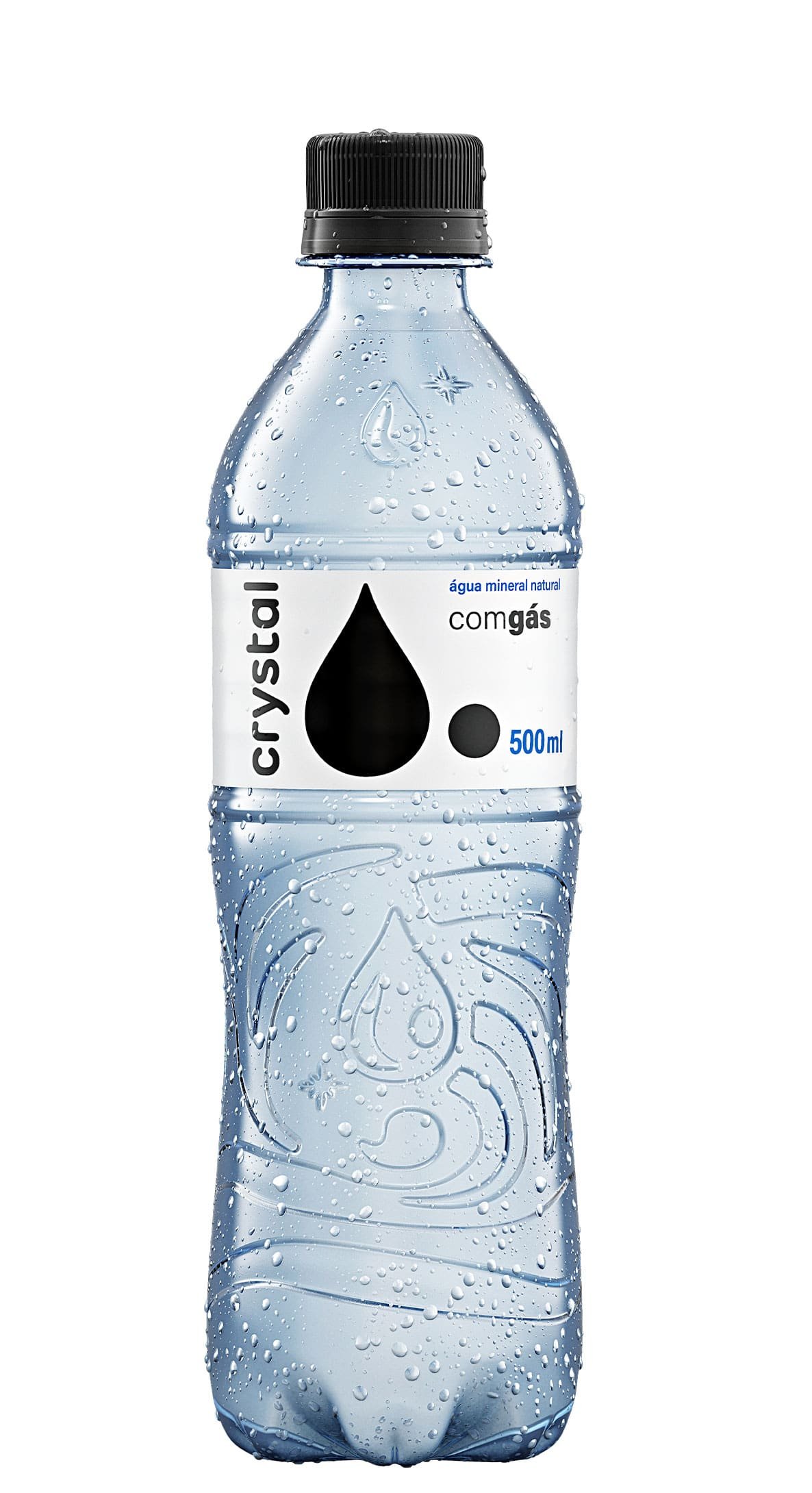 AGUA CRYSTAL COM GAS 500ML
