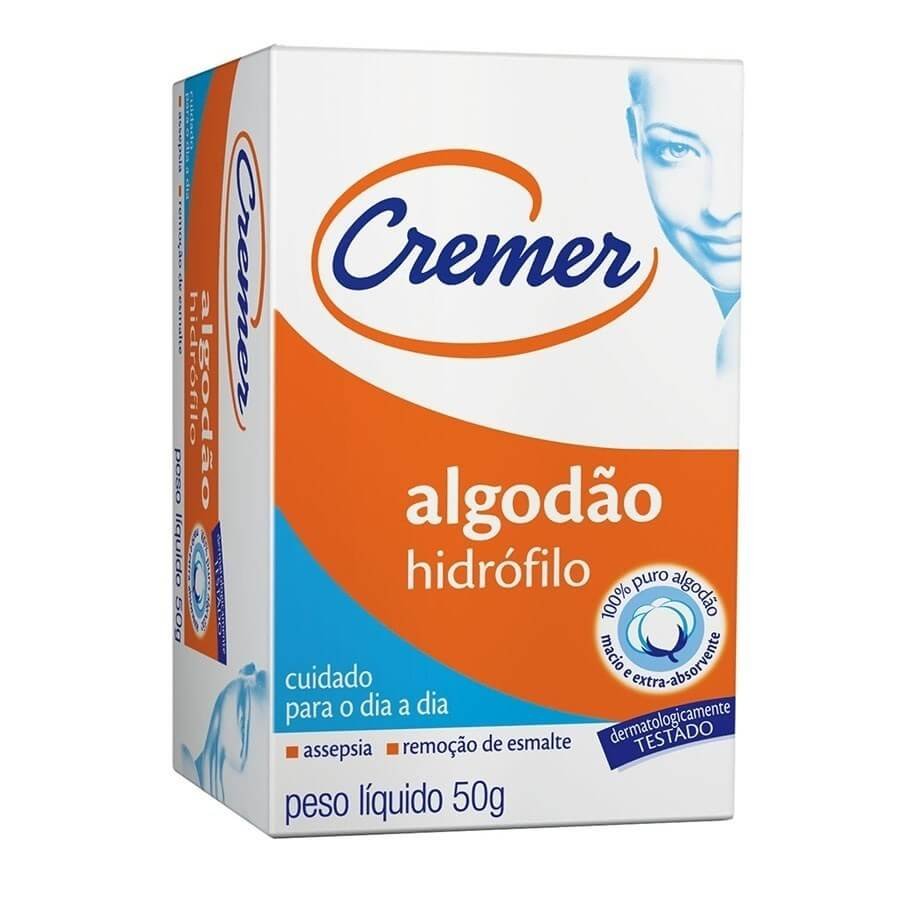 ALGODAO CREMER CAIXA 50G
