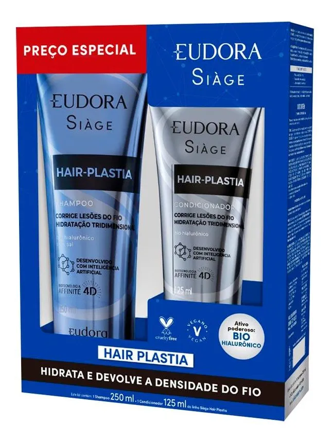 KIT SIAGE HAIR PLASTIA SH + COND