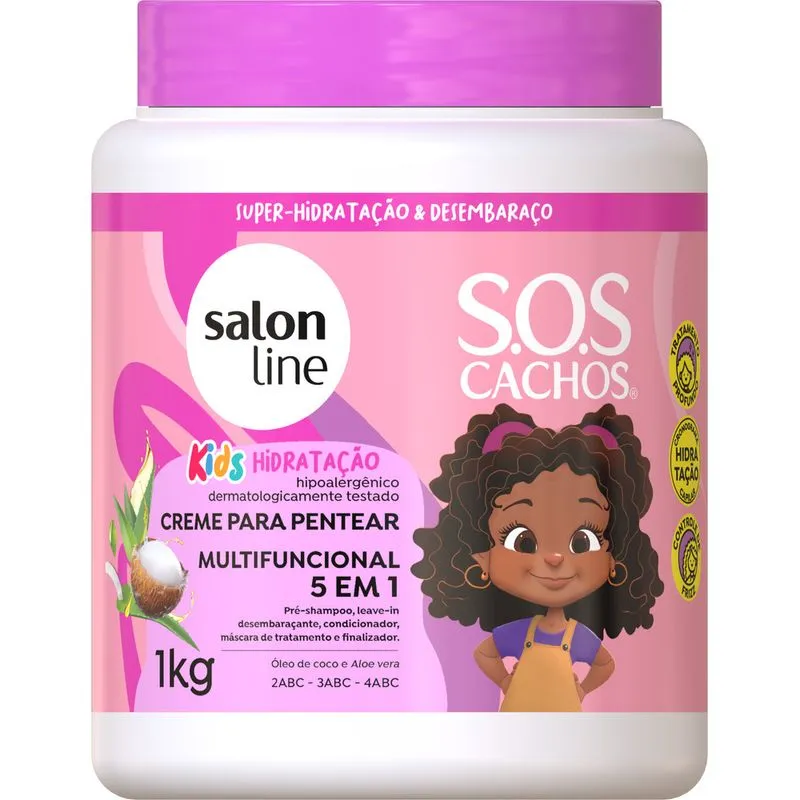 CREME PENTEAR SALON L SOS CACHOS 1KG