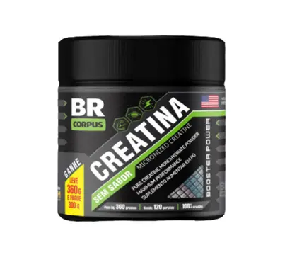 CREATINA PURA SEM SABOR 360G G