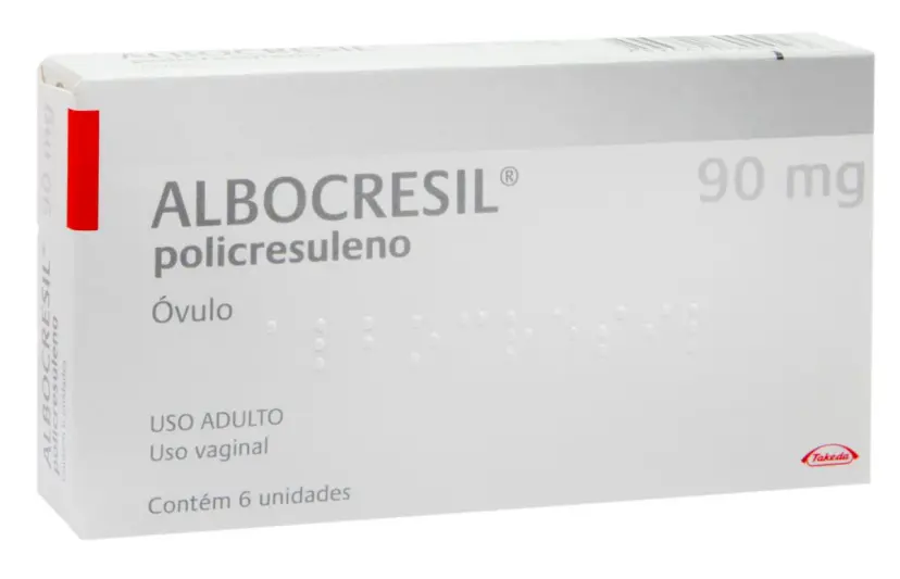 ALBOCRESIL 9 MG C/ 6 OVULOS