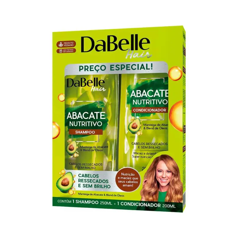 SH DABELLE 250ML+CO ABACATE NUTRITIVO 200ML