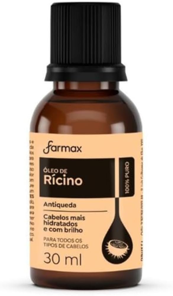 OLEO DE RICINO PURO CAPILAR 30ML