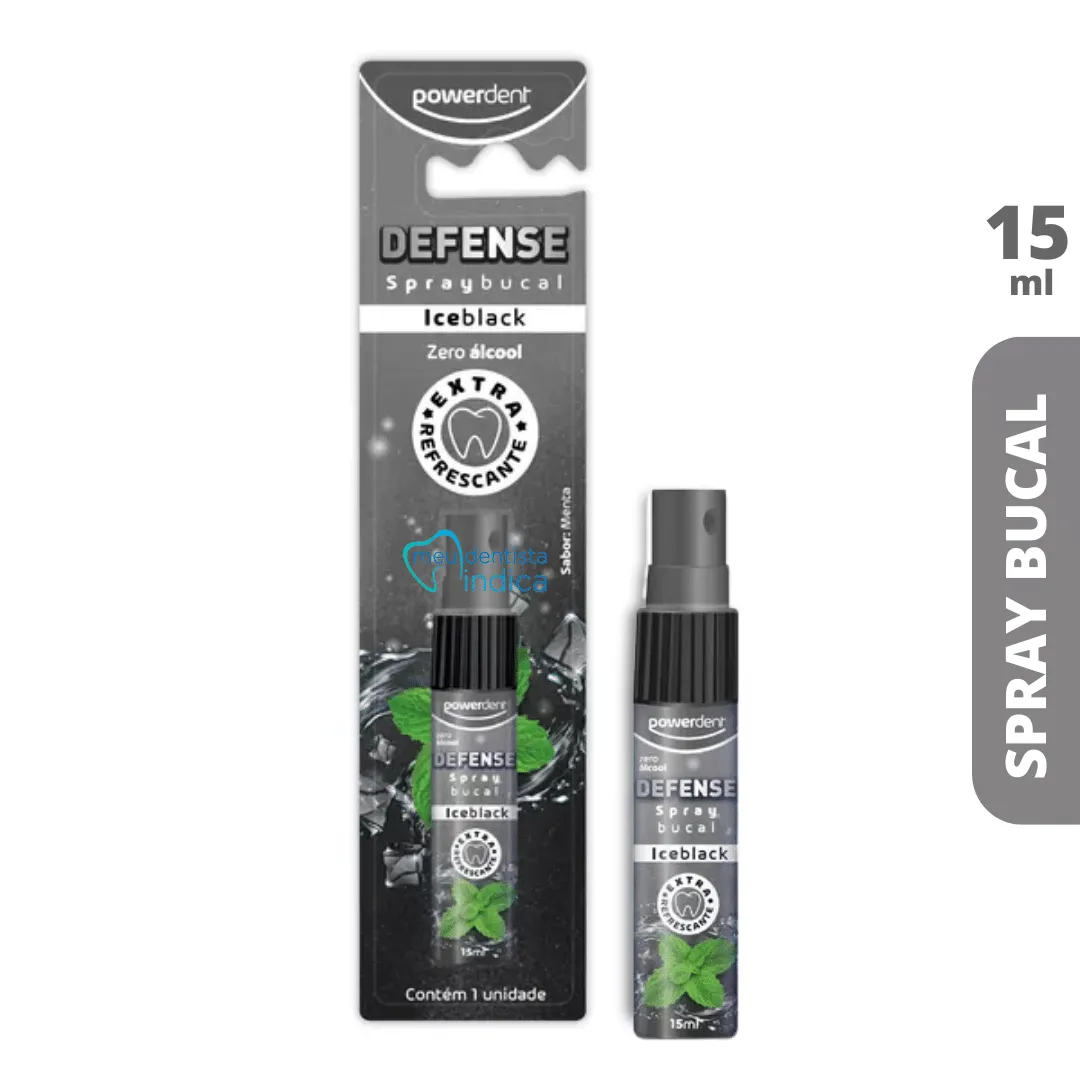 SPRAY BUCAL DEFENSE ICE BLACK 15ML