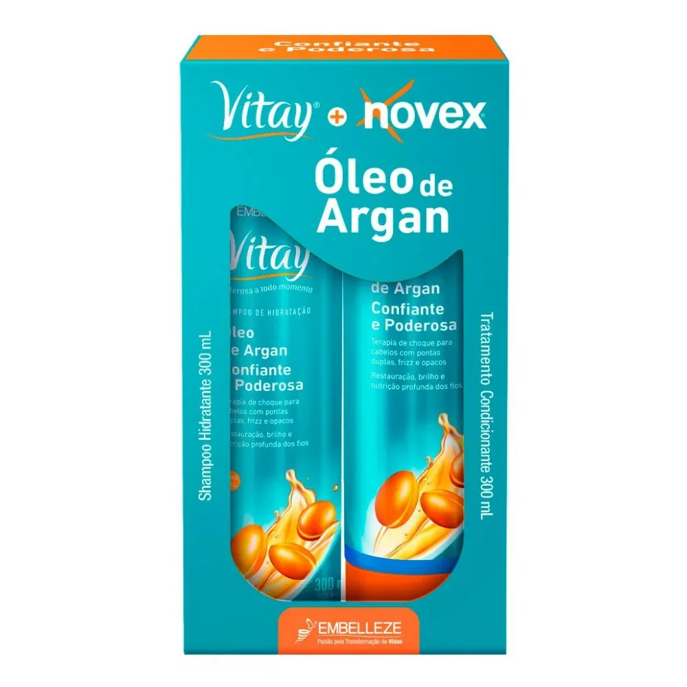 SH NOVEX + COND OLEO ARGAN 300ML
