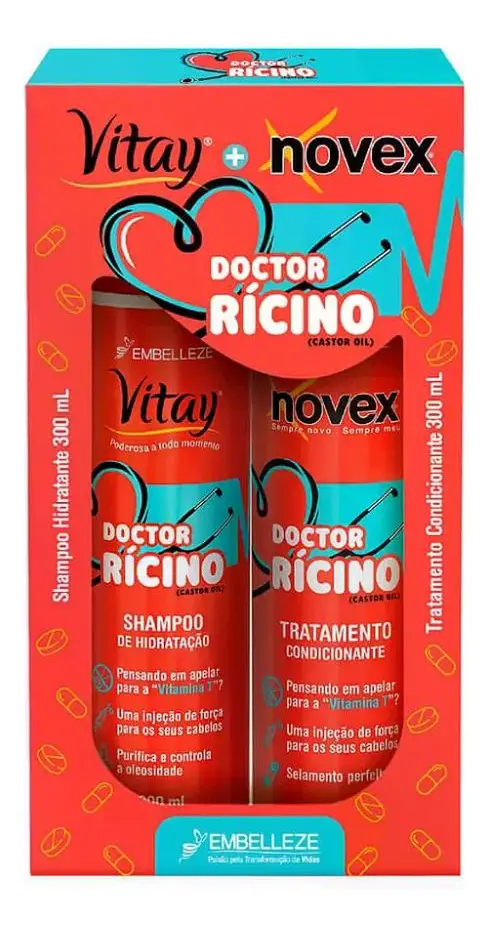 SH NOVEX + COND DOCTOR RICINO 300ML