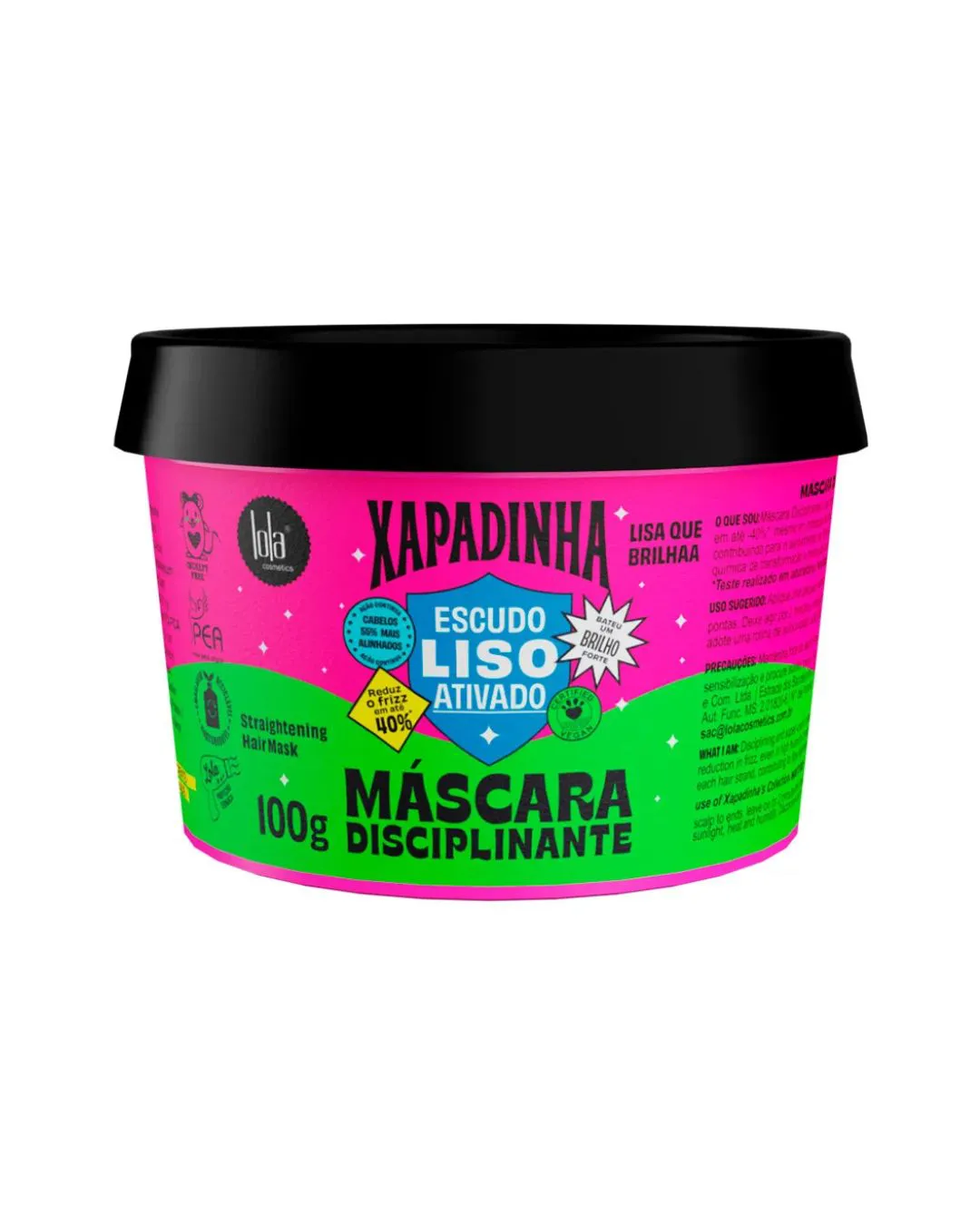 MASCARA CAPILAR LOLA XAPADINHA 100G