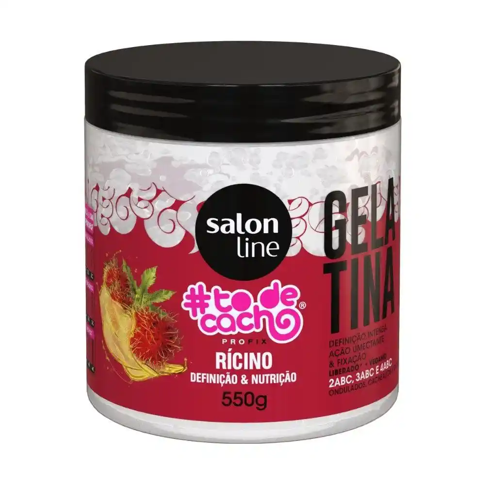 GELATINA SALON LINE RICINO 550GR