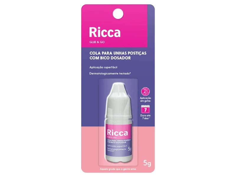 COLA PARA UNHAS RICCA 5G
