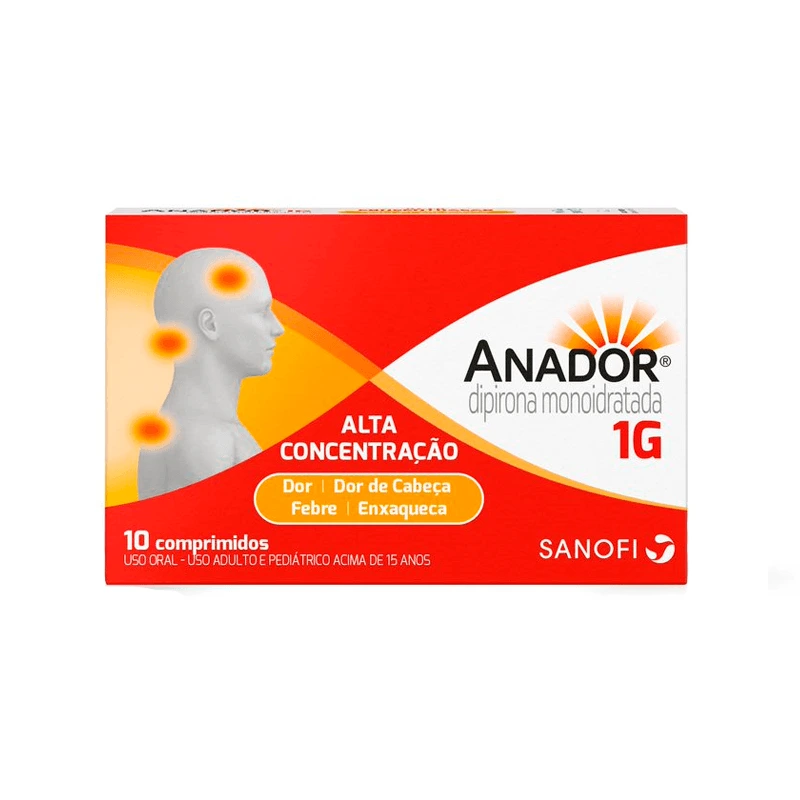 ANADOR 1G C/ 10 CP