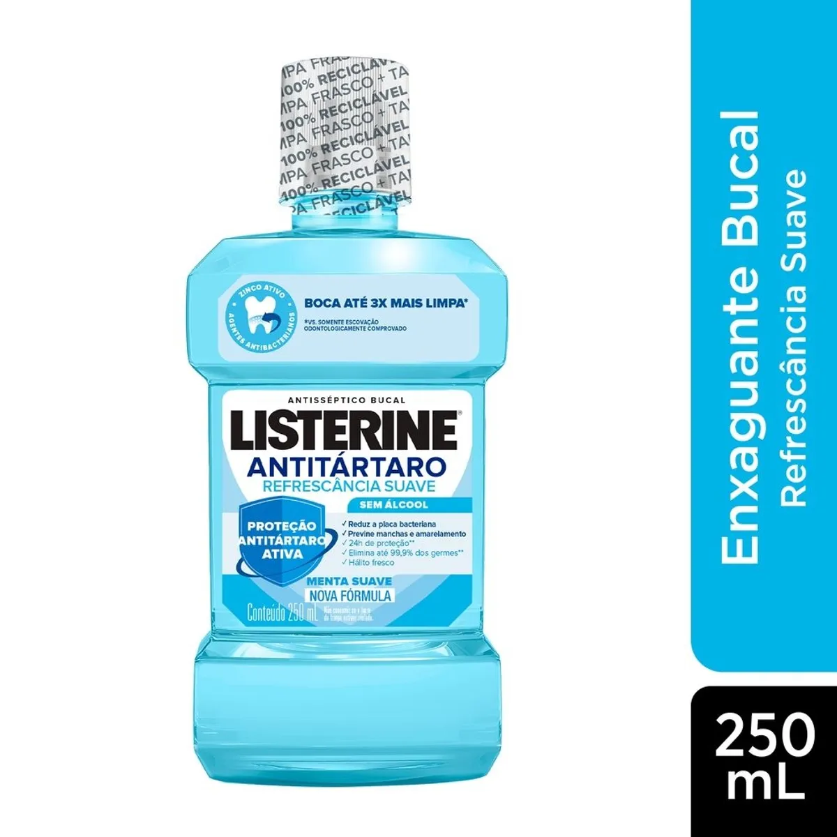 LISTERINE ANTITARTARO ZERO 250ML
