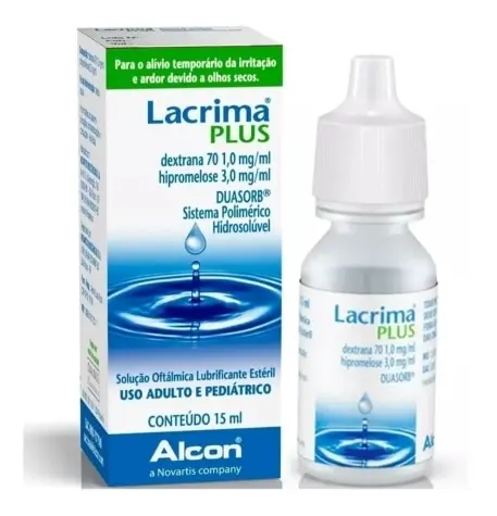 LACRIMA PLUS SOL OFT C/ 15 ML