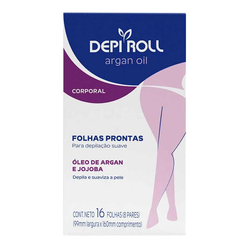 FOLHAS PRONTAS DEPI ROLL ARGAN OIL 16UN