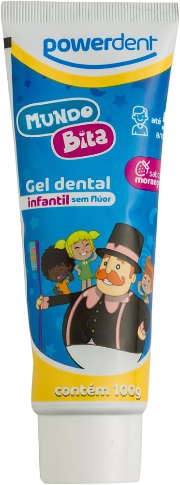 GEL DENTAL INF S/FLUOR MUNDO BITA 100G