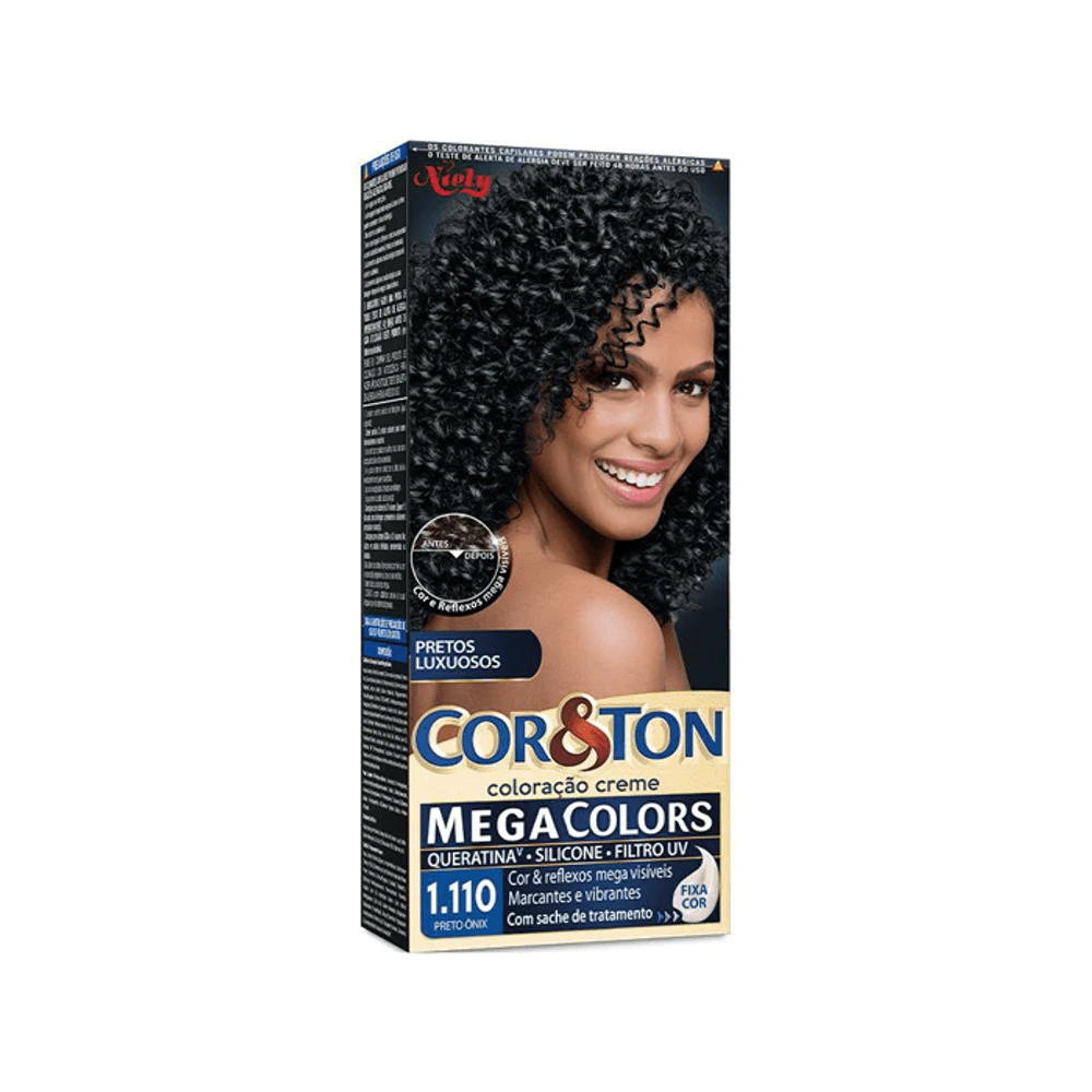 TINTA CORETON 1.110 PRETO ONIX