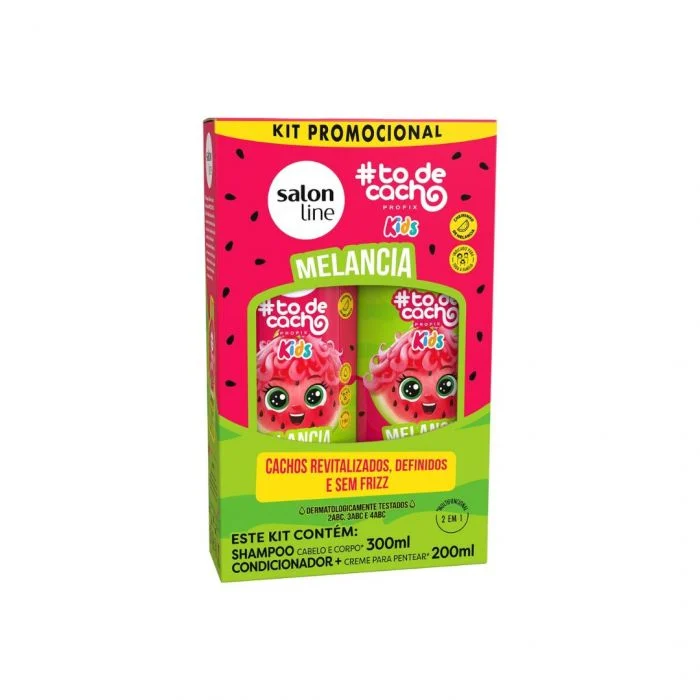 SH+COND SALON L CACHOS KIDS MELANCIA 300/200ML