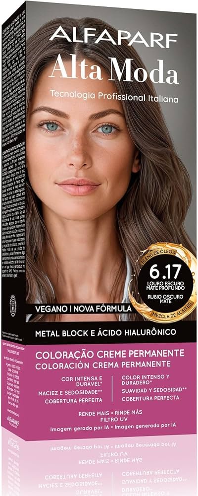 TINTA ALTAMODA 6.17 LOURO ESCURO MATE PROFUNDO