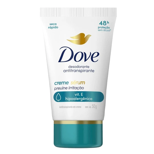 DESOD DOVE CREME SERUM PREV IRRITACAO 50G