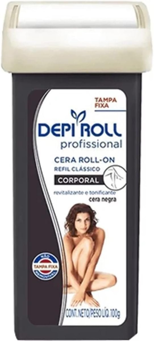 CERA DEPIROLL ROLLON NEGRA 100G
