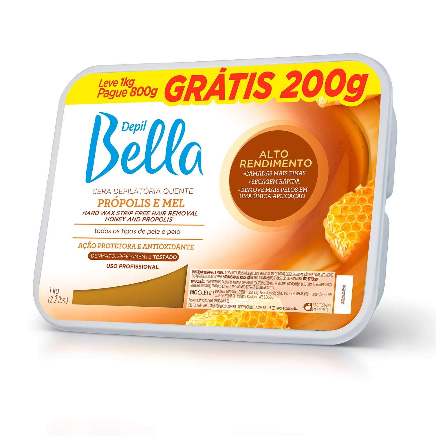 CERA QUENTE DEPIL BELLA PROPOL