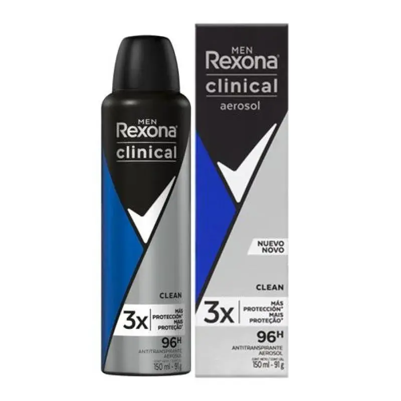 DESOD REXONA CLINICAL AERO CLEAN 150ML